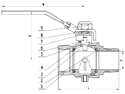 Auto Drain Safety Exhaust Brass Ball Valve With Lockable Handle 