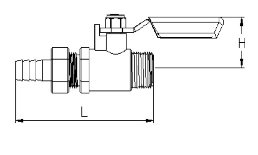 Air Compressor Brass Mini Ball Valve