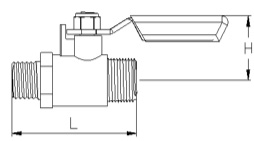 Air Compressor Brass Mini Ball Valve