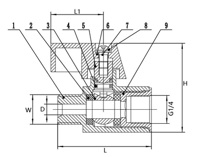 Economy Mini Ball Valve