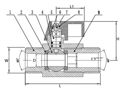 Economy Mini Ball Valve