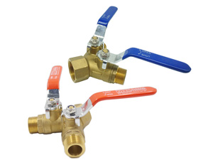 3-way Wye Brass Ball Valve