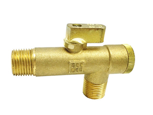 Brass Ball Valve Strainer Combo-- Heavier Duty