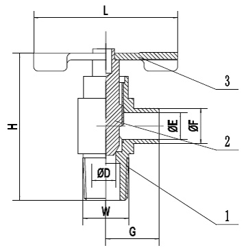 Drain Cock with Straight Outlet