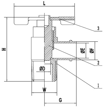 Drain Cock with Single Barb Outlet