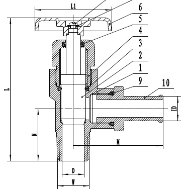 Forged Brass Truck Valve