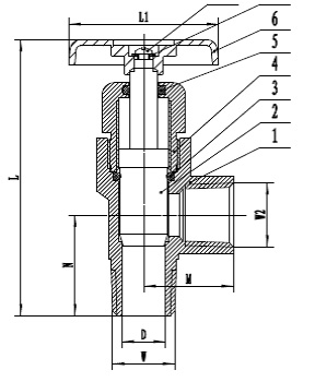 Forged Brass Truck Valve