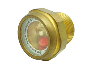 High Pressure Pipe Threaded Brass Sight Glass