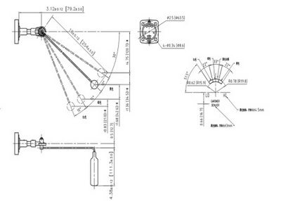 Float Ball Type Liquid-Level Gauge