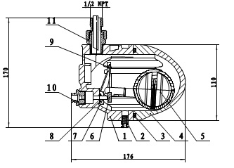 Automatic Float Drain, 800L