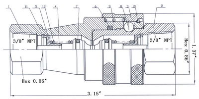 QCV / QCVP Quick Connect Couplings
