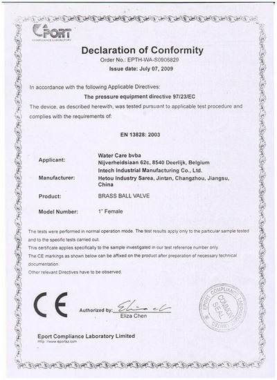 Certificates