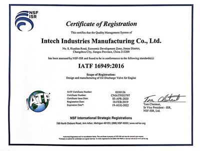 Certificates